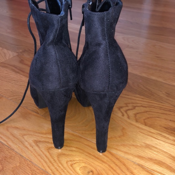 Lace Up Booties - Picture 5 of 5